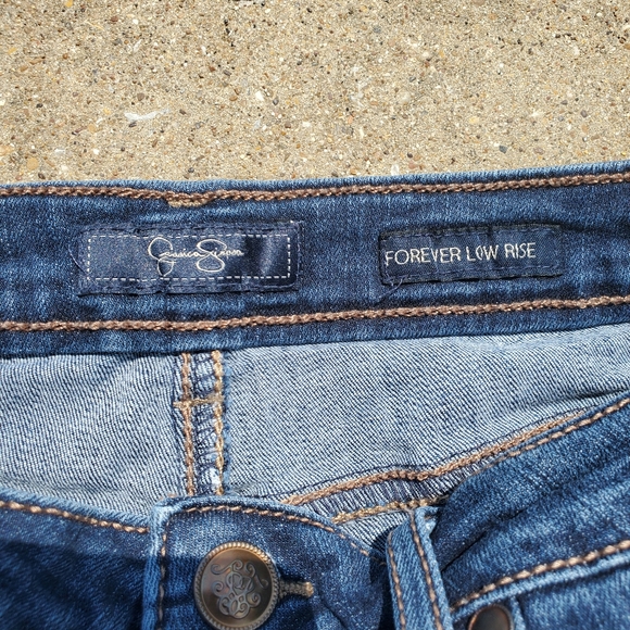 Jessica Simpson Low Rise Jean Shorts sz 25 - Picture 2 of 4